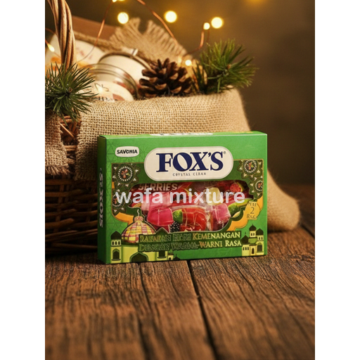 Permen Kristal Fox's Edisi Spesial Idul Fitri - Isi 2 Bag/Box