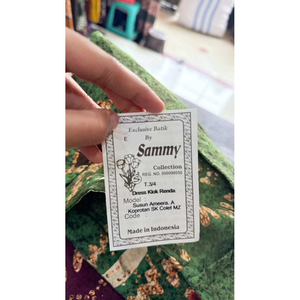 Sekdress Susun Ameera Renda