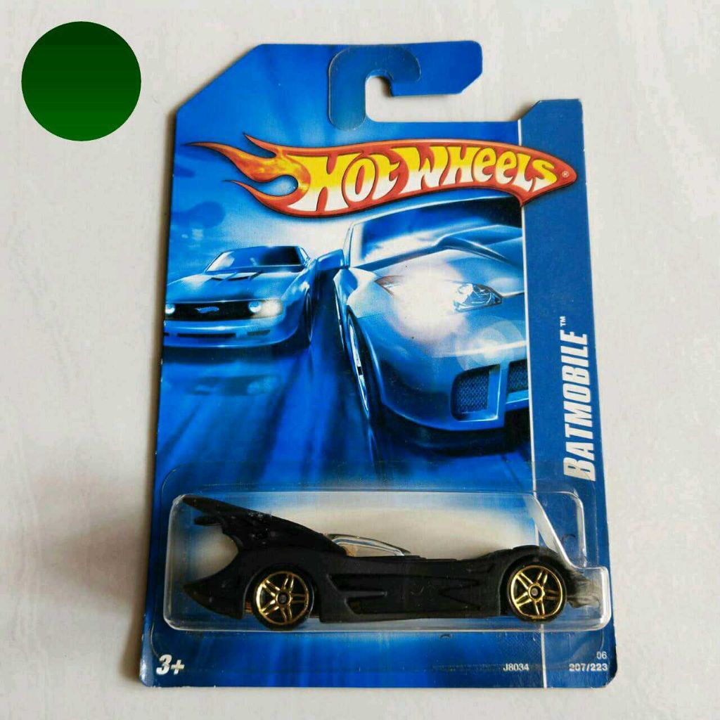 hot wheels batmobile affinity 2006 gold base