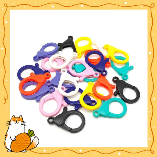 Kokot Udang  Kait Udang Plastik 2,5cm ( 1pcs )