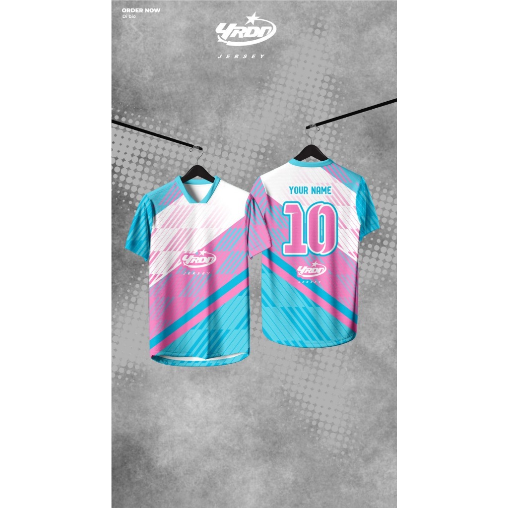 JERSEY PRINTING KAOS OLAHARAGA SEPAKBOLA FUTSAL BADMINTON BASKET CUSTOM NAMA NOMOR DAN NAMA TEAM