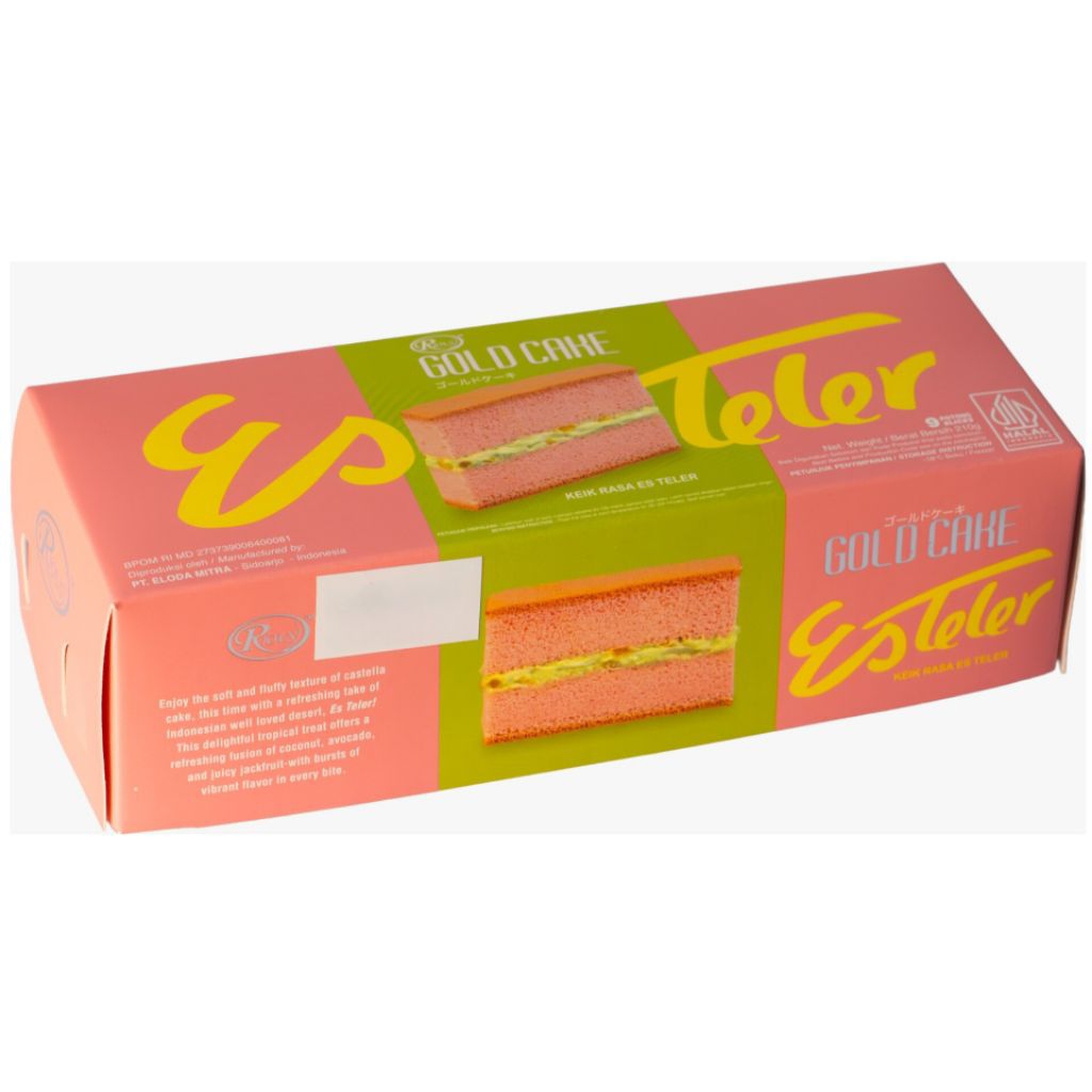 RIOUS GOLD CAKE RASA ES TELER MINI (289933998010007)