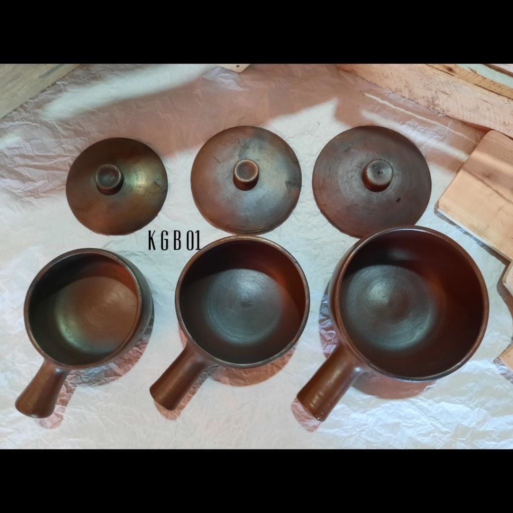 Panci Teflon Gerabah '14cm | Gerabah Bayat