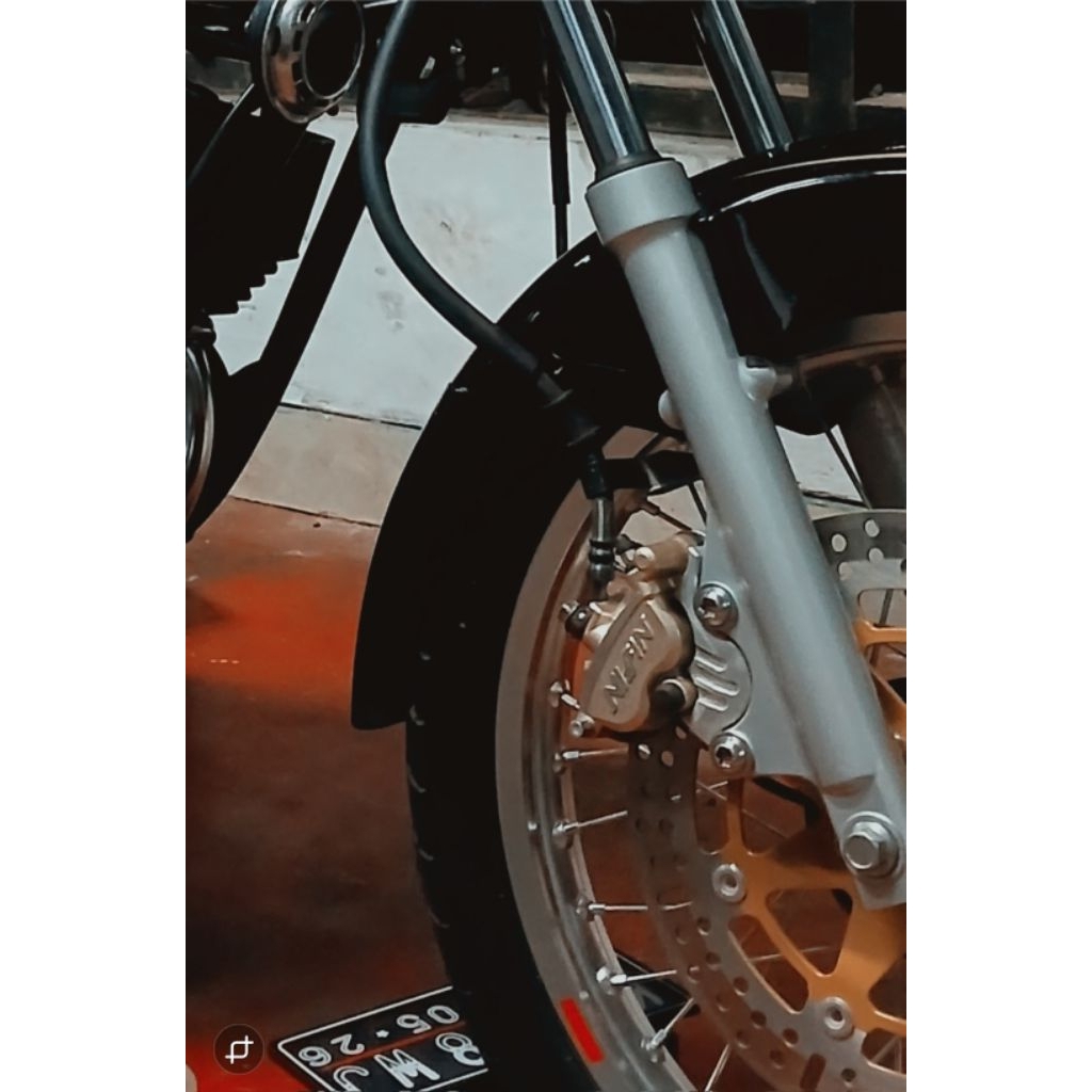 breket kaliper nissin rx king kaliper set breket rx king new atau rx king tahun muda