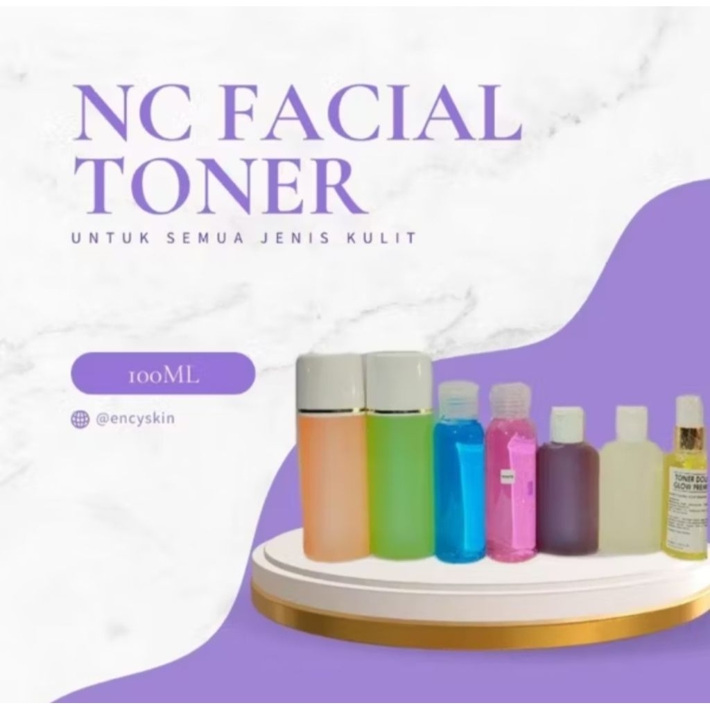 Facial Toner Glowing By NC BEAUTY SKINCARE // Toner Wajah By NC BEAUTY SKINCARE.