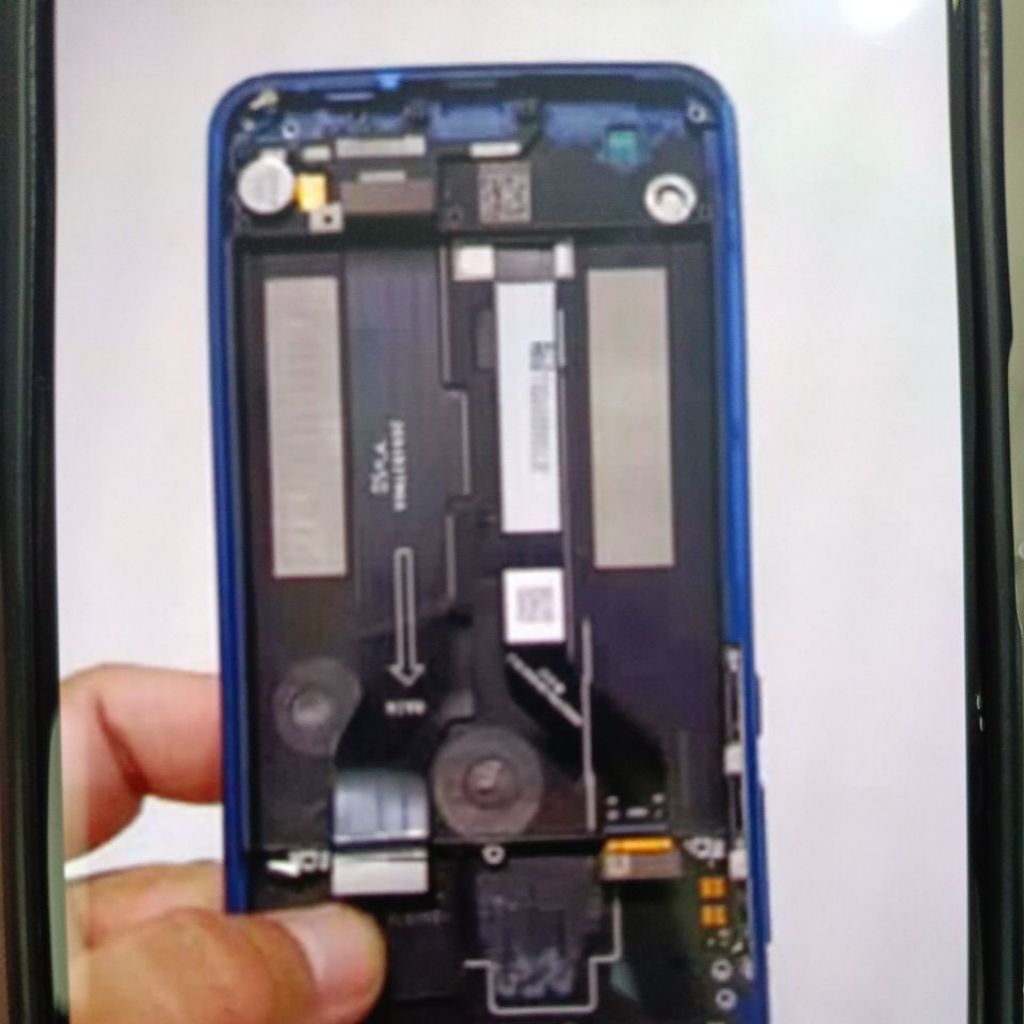 LCD, Backdoor, Busser, tutup mesin  Mi 8 Lite Original Copotan