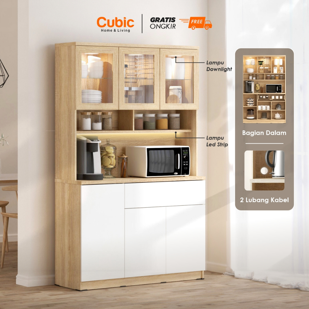 Cubic Lemari Dapur Minimalis / Kitchen Kabinet / ELENA KC 122