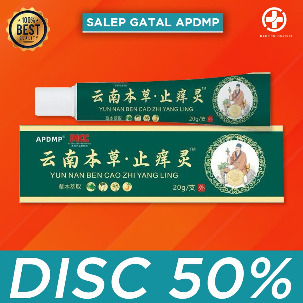 [PROMO] APDMP Yun Nan Ben Cao Zhi Yang Ling Cream Original – Salep Gatal Kulit Eksim Dermatitis Herb