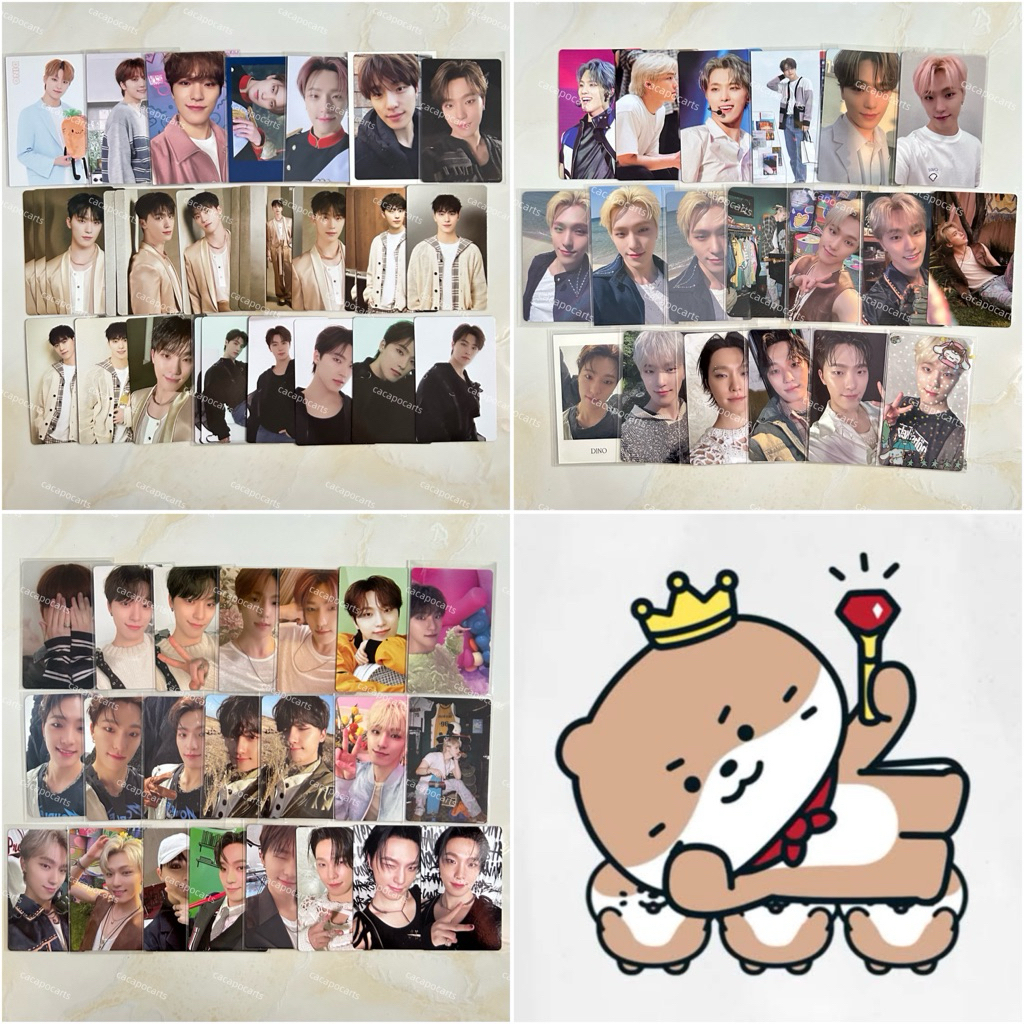 photocard seventeen dino - happy burstday seventeenth heaven fml always yours face the sun director’