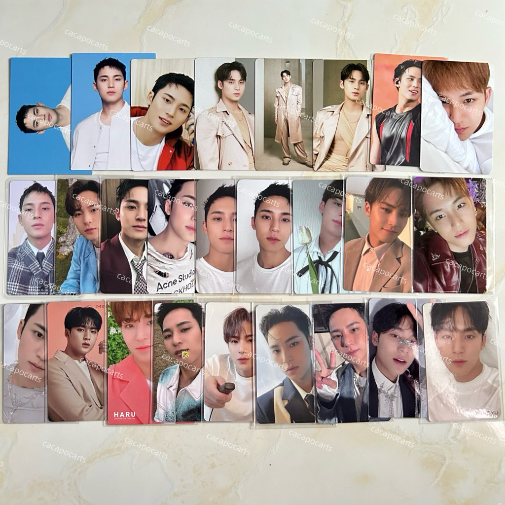 photocard seventeen mingyu - cxm hype vibes happy burstday spill the feels seventeenth heaven sector