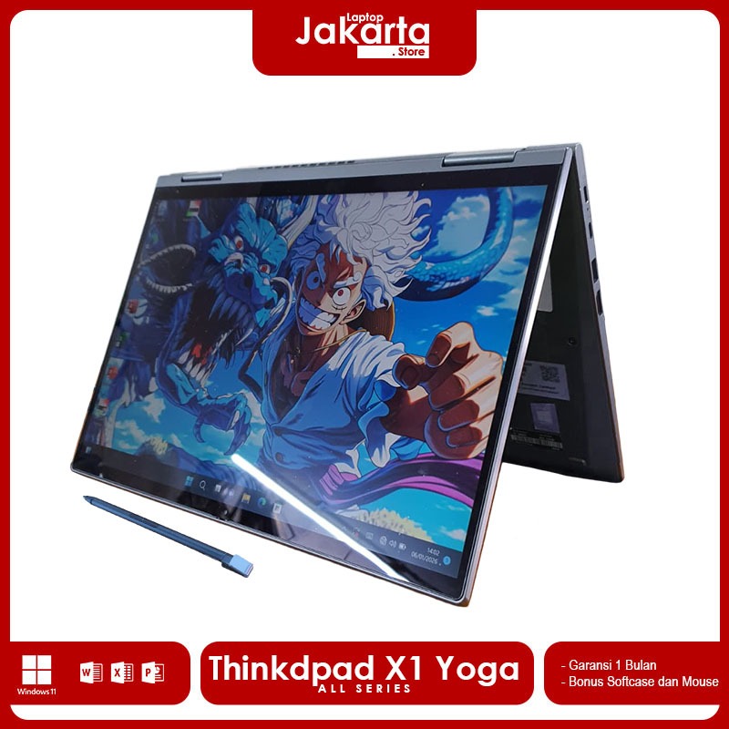 LAPTOP LENOVO THINKPAD X1 YOGA SERIES | 14'' TOUCHSCREEN 360° | SECOND BERKUALITAS BERGARANSI