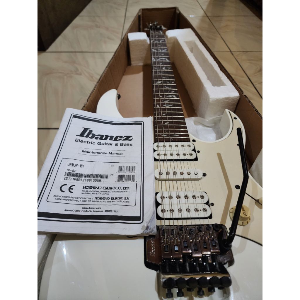 ibanez jem jr original fullset like new