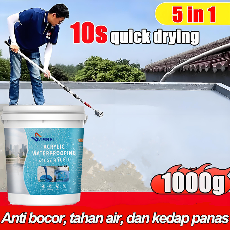 lem anti bocor 1000g anti rembes dan bocor Perekat Atap Rumah lem atap rumah anti bocor untuk genten