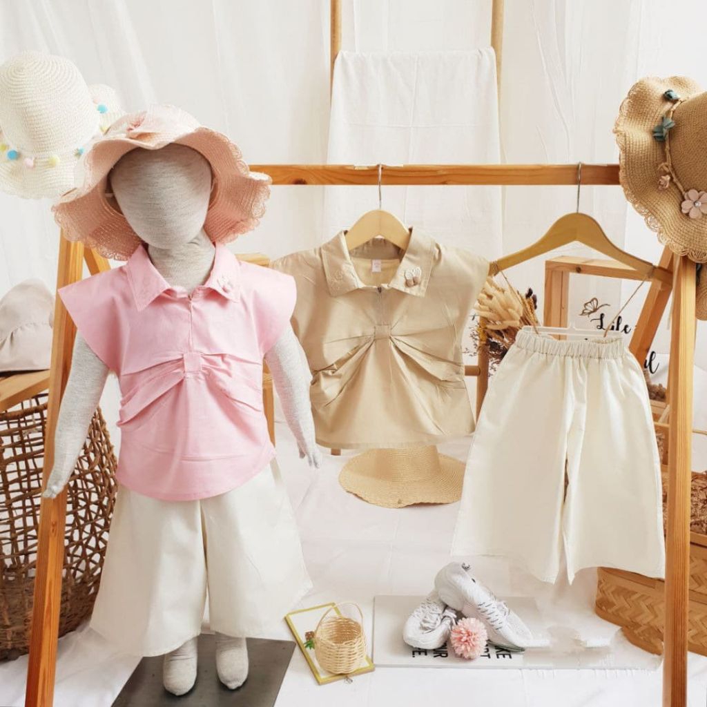 gi-dae one set - setelan anak cewek