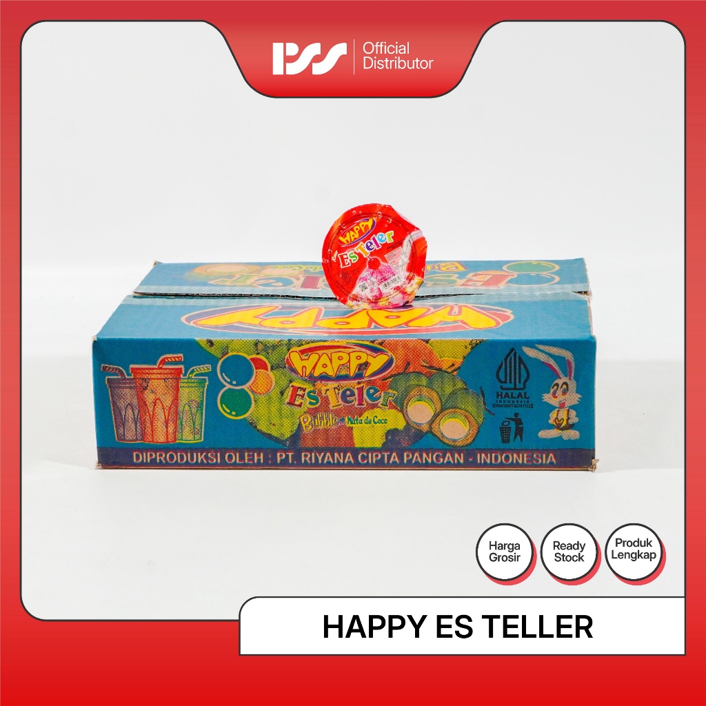 PSS HAPPY ES TELER isi 24 140ml | Snack & Minuman Keluarga
