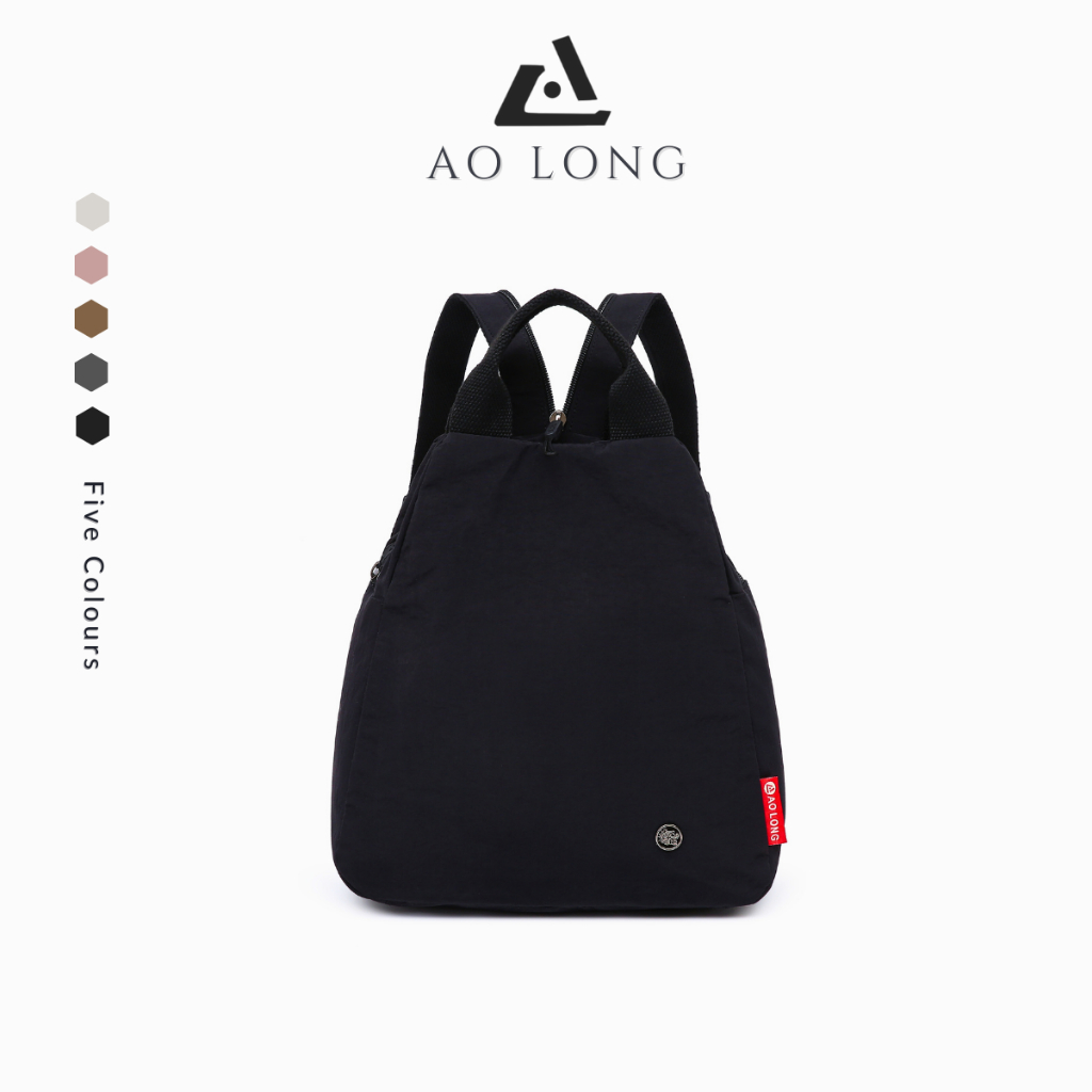 AOLONG Ransel ERIKA 1051# Tas Ransel Wanita Cantik Backpack Cewek Bahan Parasut Anti Air