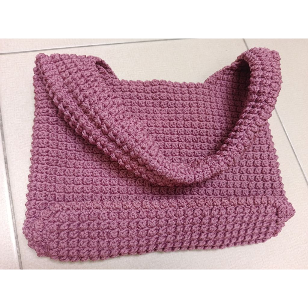 tas rajut, totebag rajut