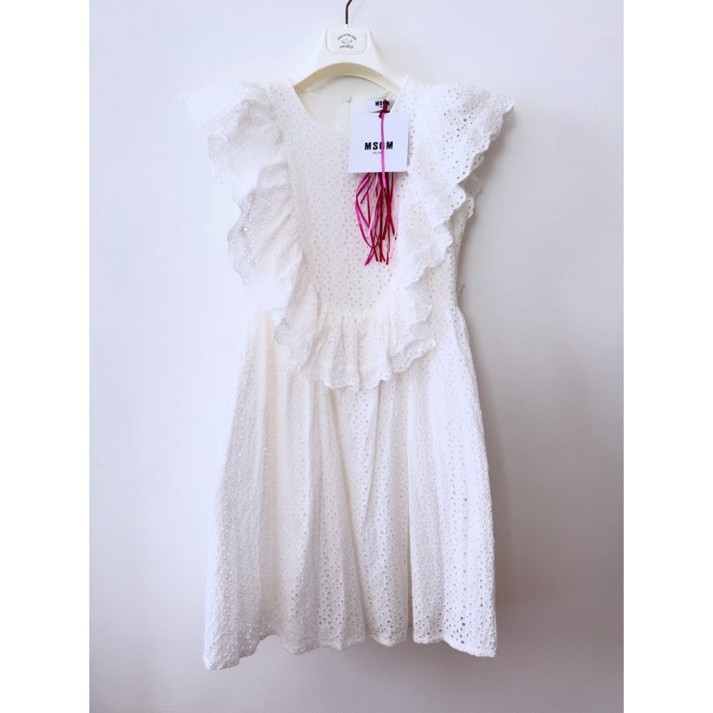 the story of msgm white lace dress self portrait sandro maje the story of