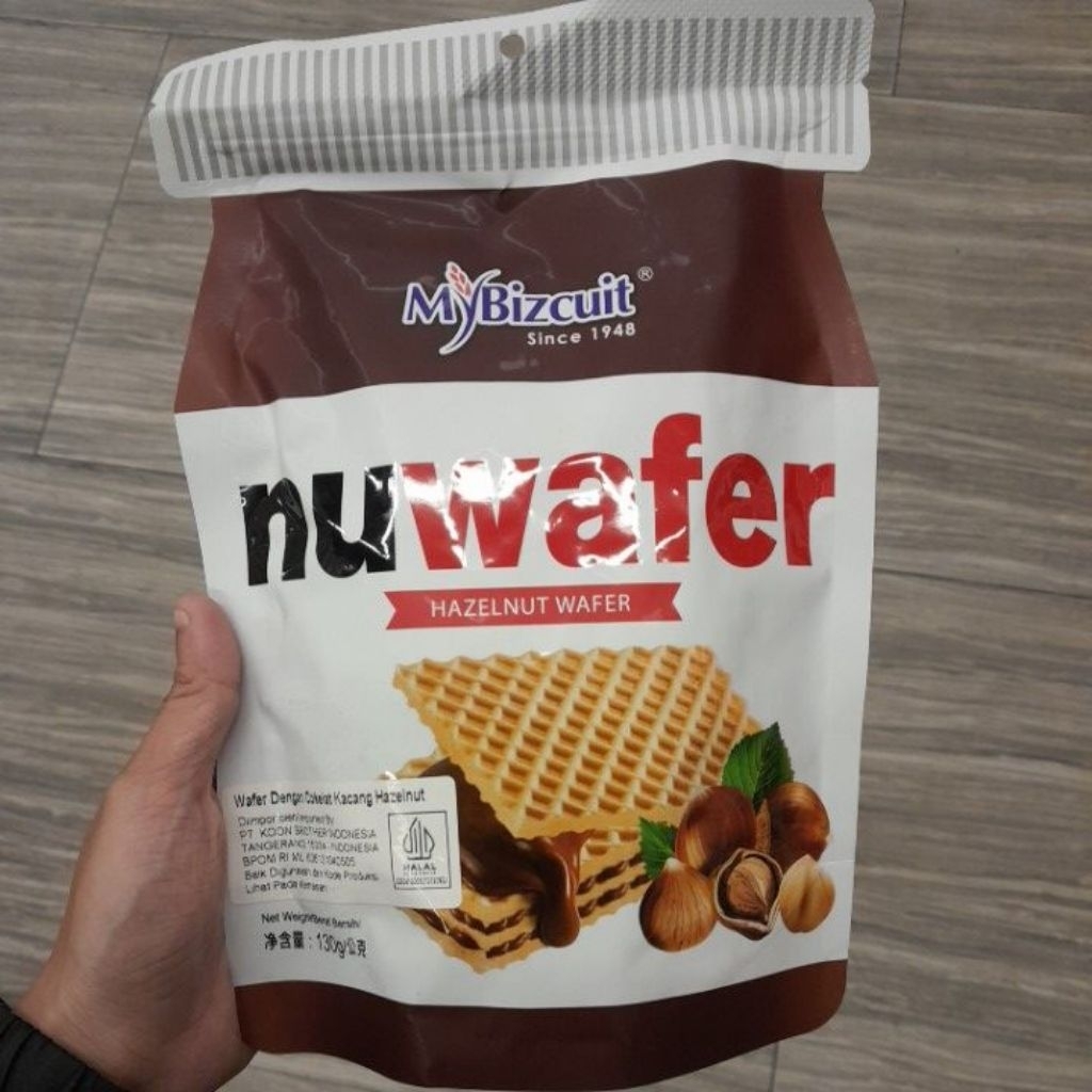 My Bizcuit Nuwafer MyBizcuit Chocolate Coklat 130gr