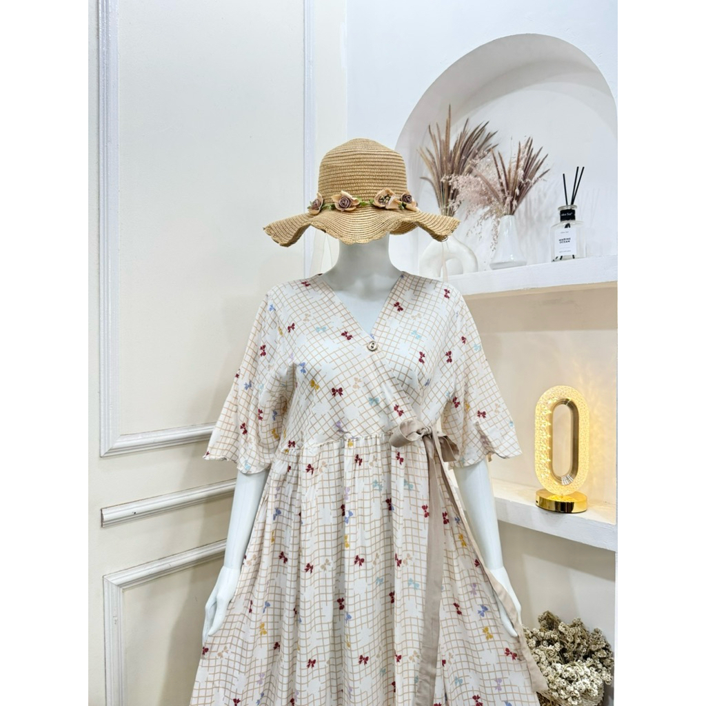 PAULA DRESS | Daster model kimono rayon premium mix rayon twill