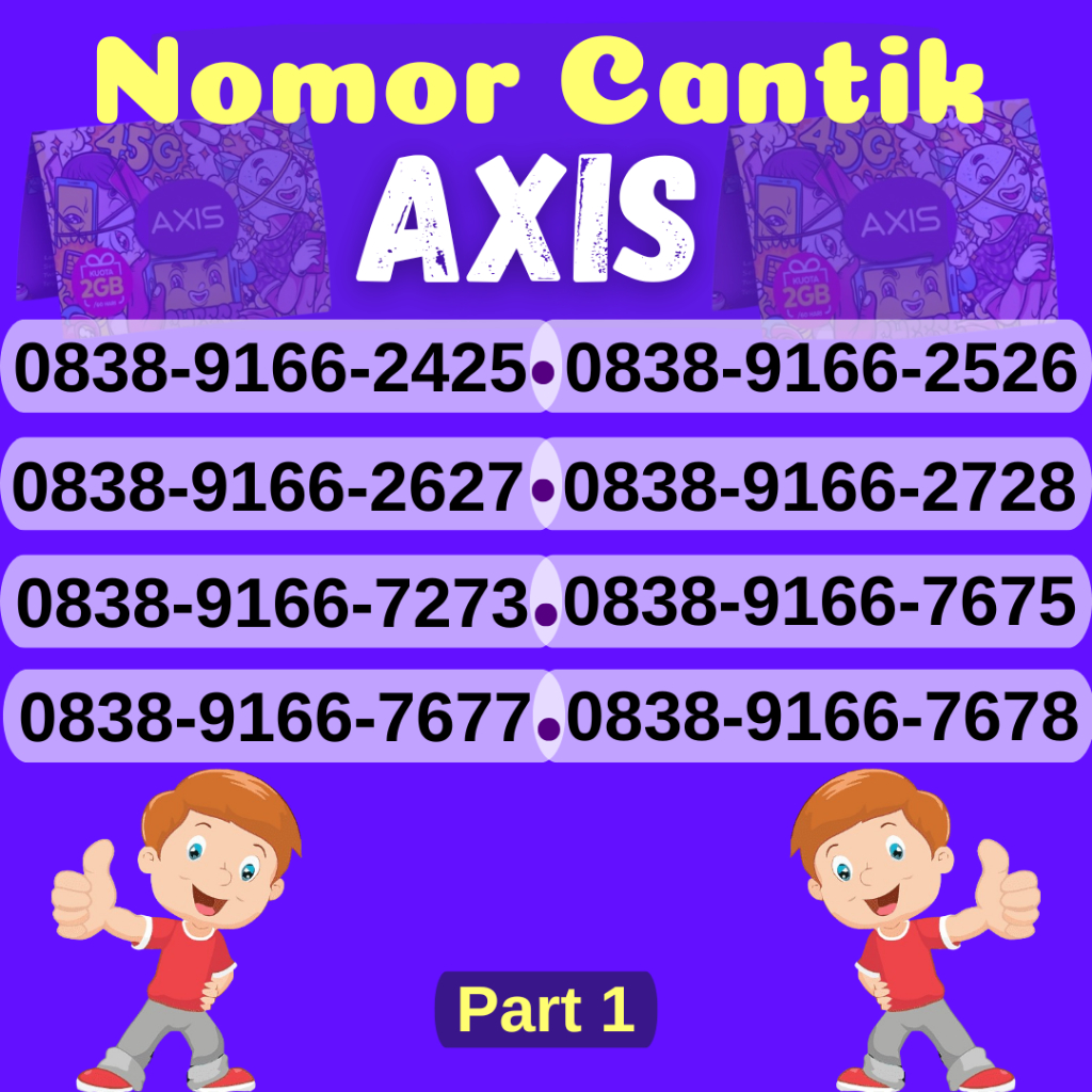 NOMOR CANTIK AXIS URUT / KARTU PERDANA AXIS CANTIK MURAH (A29) / NOMOR AXIS CANTIK SPESIAL TERMURAH 