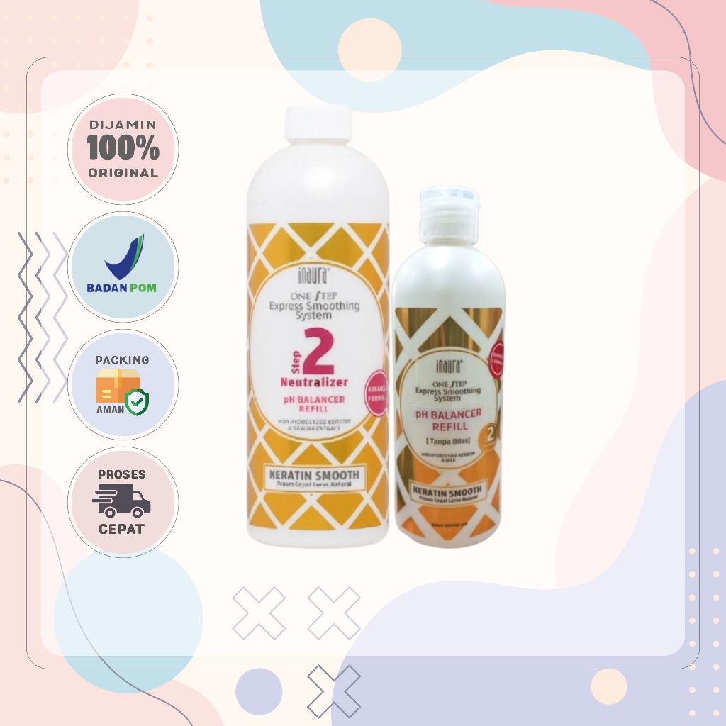 Inaura One Step Express Smoothing System Step 2 Neutralizer pH Balancer Refill