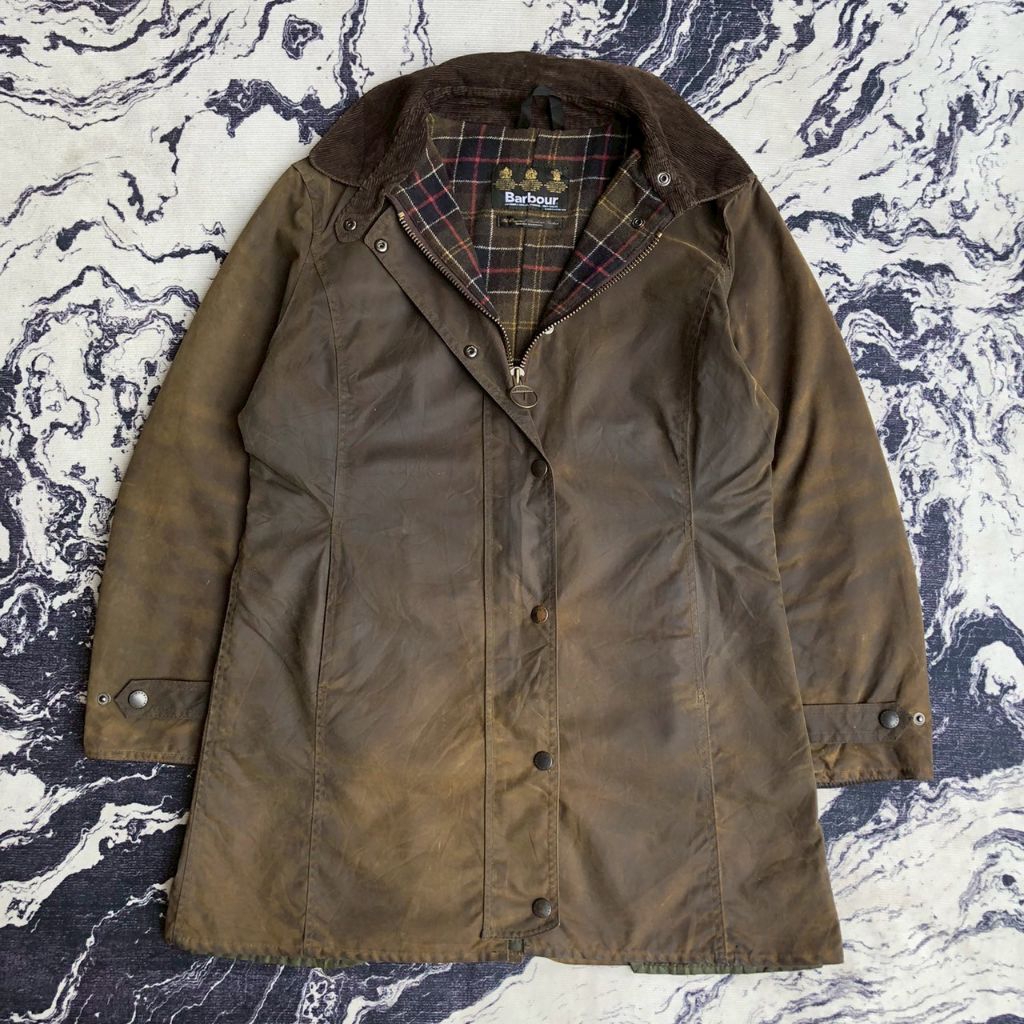 Barbour Ledies Newmarket Waxed Jacket