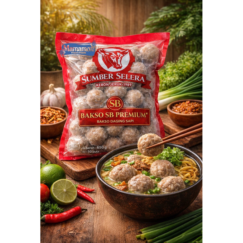 Bakso Daging Sapi Sumber Selera Premium