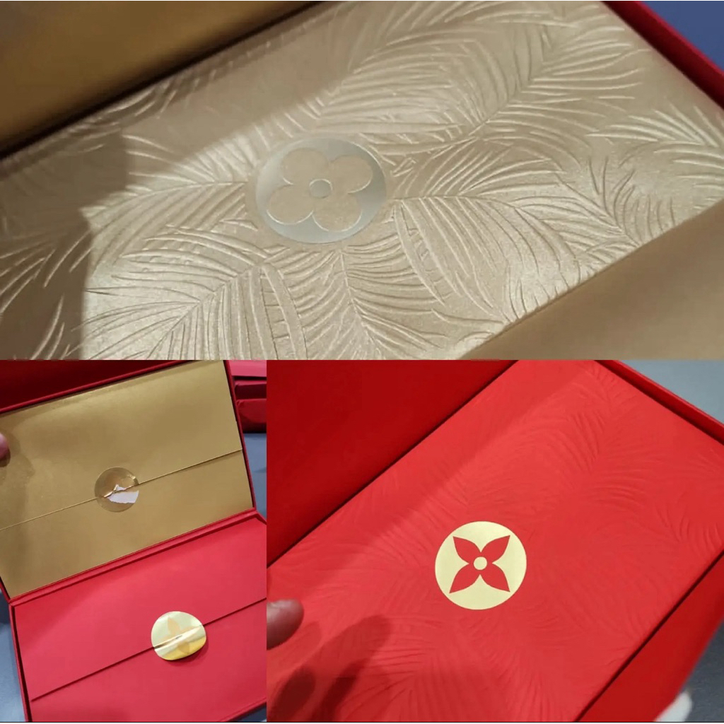 LOUIS VUITTON LV Angpao Imlek / Amplop CNY Red Envelope / Hong Bao Merah