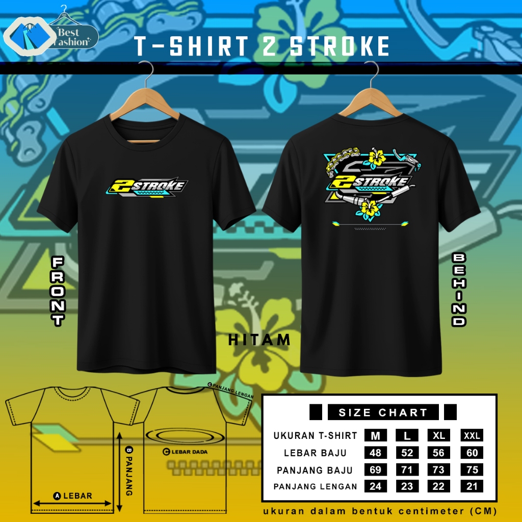 KAOS 2 STROKE | KAOS MEKANIK AMATIR | KAOS RACING ORIGINAL | BAJU RACING ORIGINAL | KAOS RACING