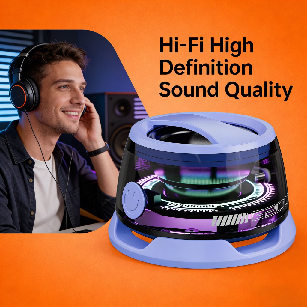 Lentiven Speaker Bluetooth Mini Wireless With Led Colorful Light K07 Pasti Promo