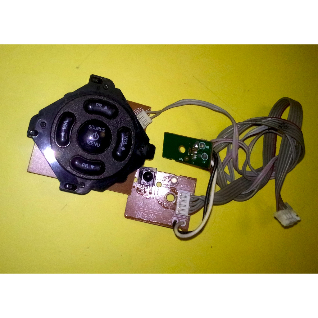 Tombol Menu - IR Sensor Remote TV Polytron PLD 32B1550