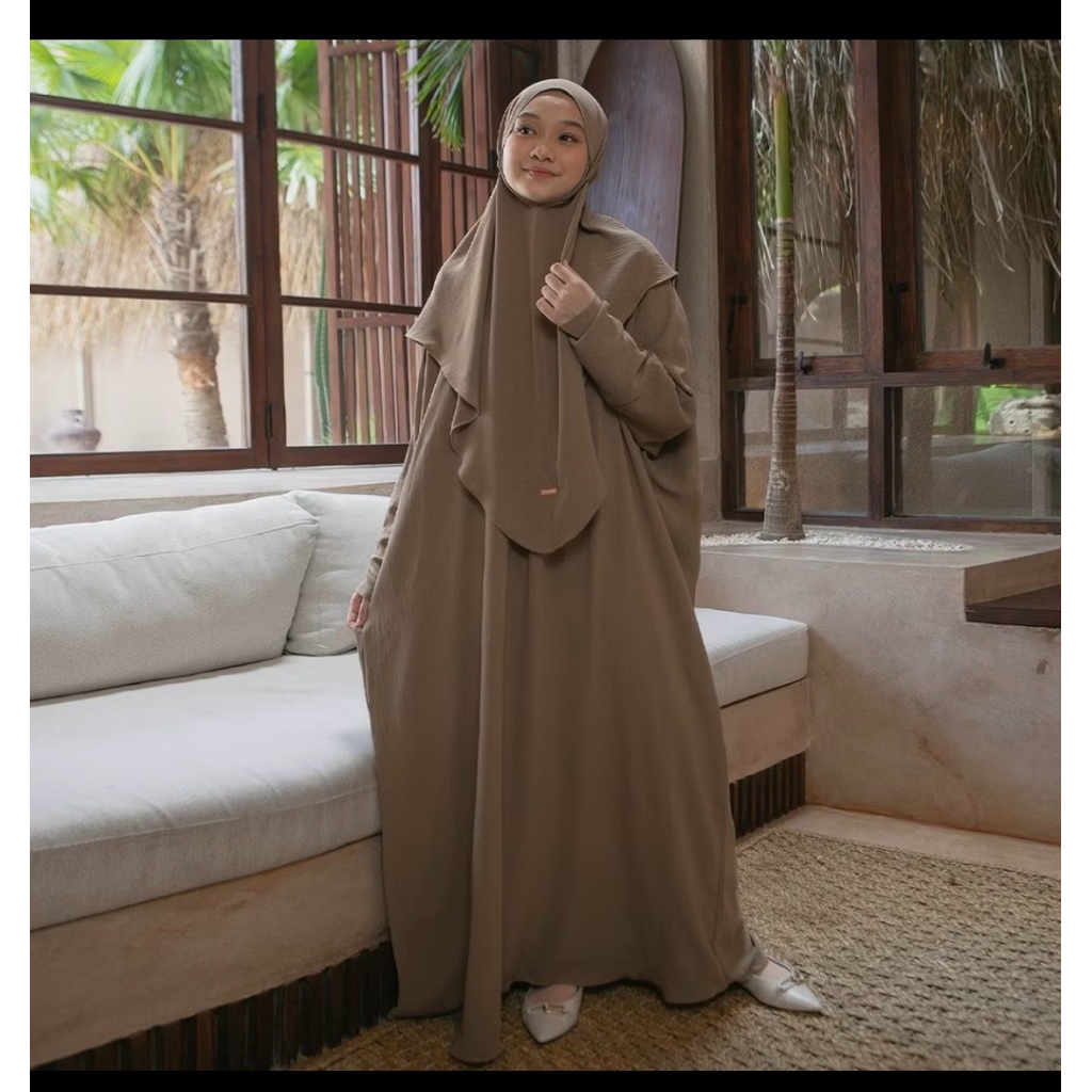 New abaya set hafsa lozy hijab