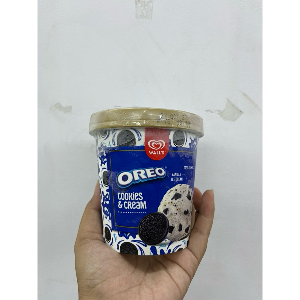 Ice cream walls oreo cookie & cream 410ml