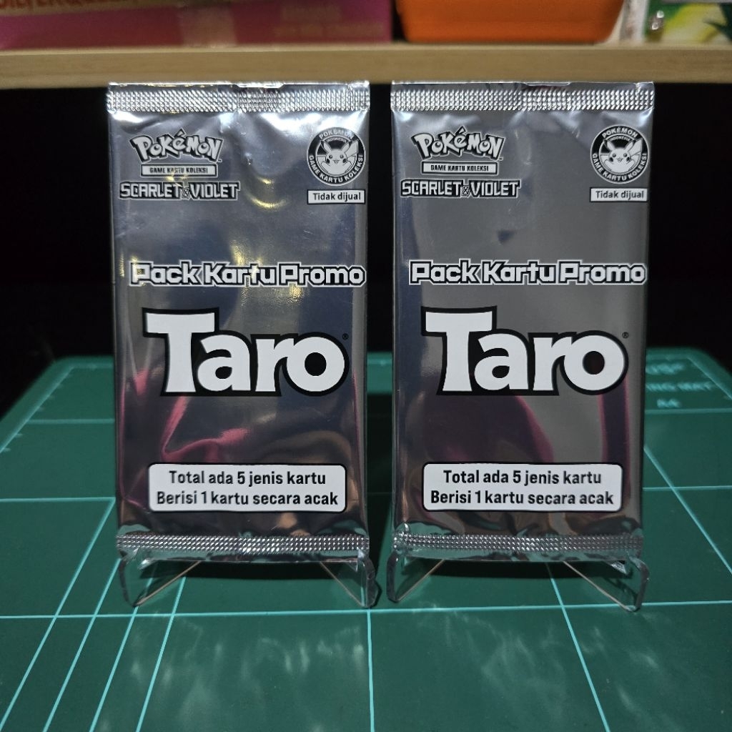 Pokemon x Taro - Pack Kartu Pokemon Promo Taro Sealed 2026