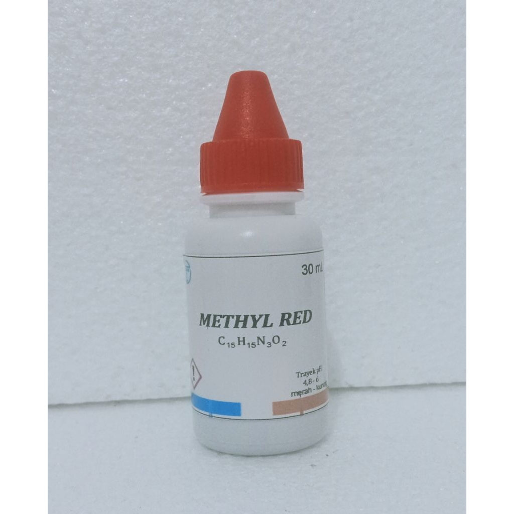 Indikator metil merah 30 mL