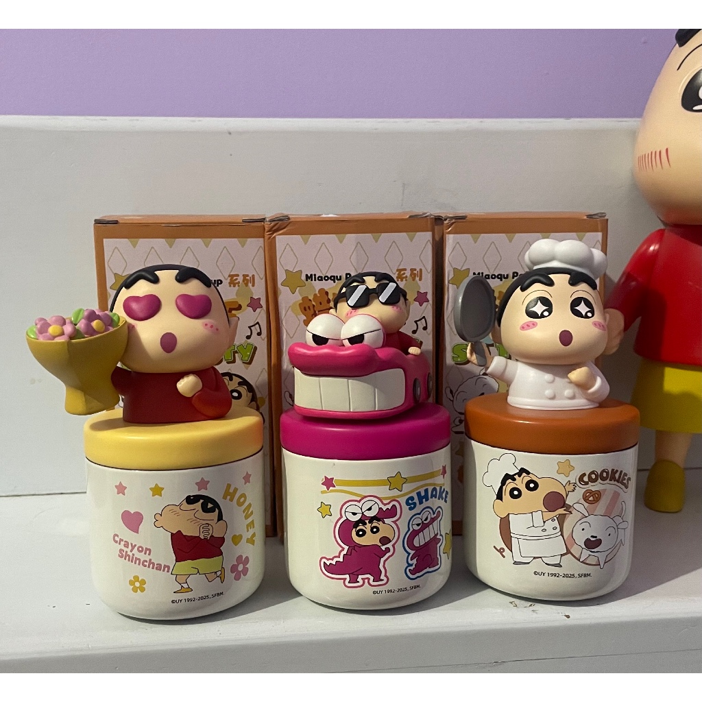 Mini Tumbler Shinchan 160ml Lisence | Figure Tumbler Storage Sinchan