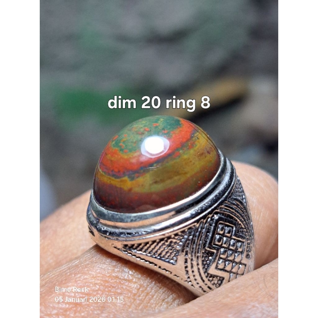 cincin batu akik nogosui puser bumi klawing unik antik