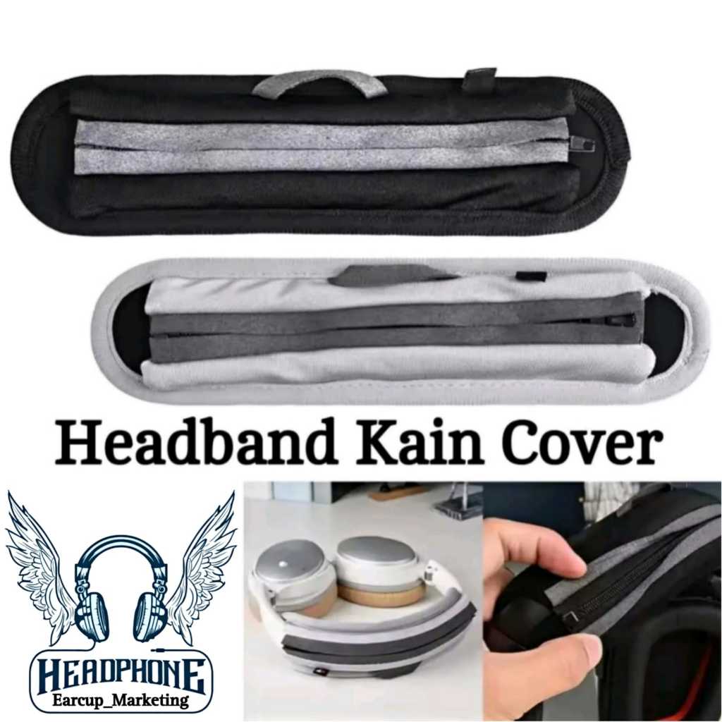 Headband Kain Zipper Headphone Sony - WH 1000xm2 1000xm3 1000xm4 - MDR 1000x - WH1000xm2 WH1000xm3 W