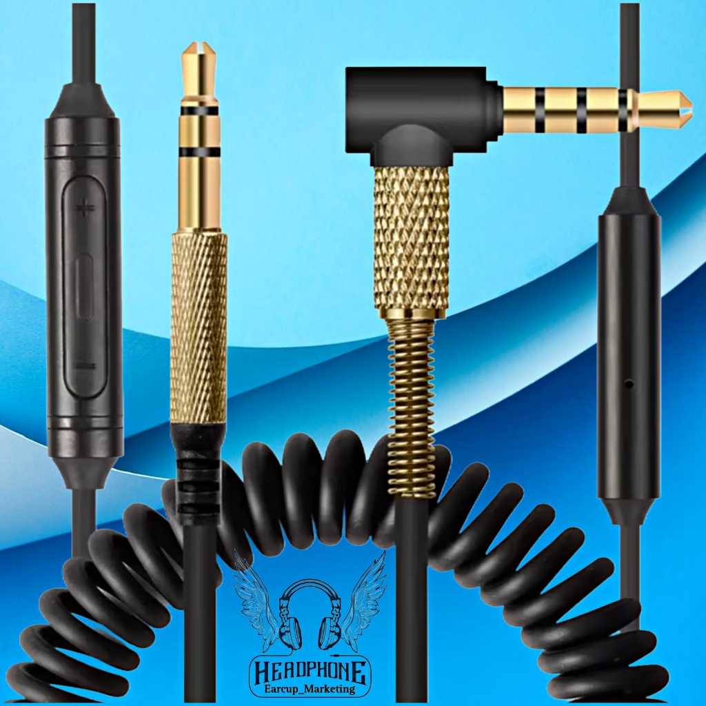 Cable Jack Microphone Headphone Sony - WH 1000xm2 1000xm3 1000xm4 1000xm5 - MDR 1000x - WH1000xm2 WH
