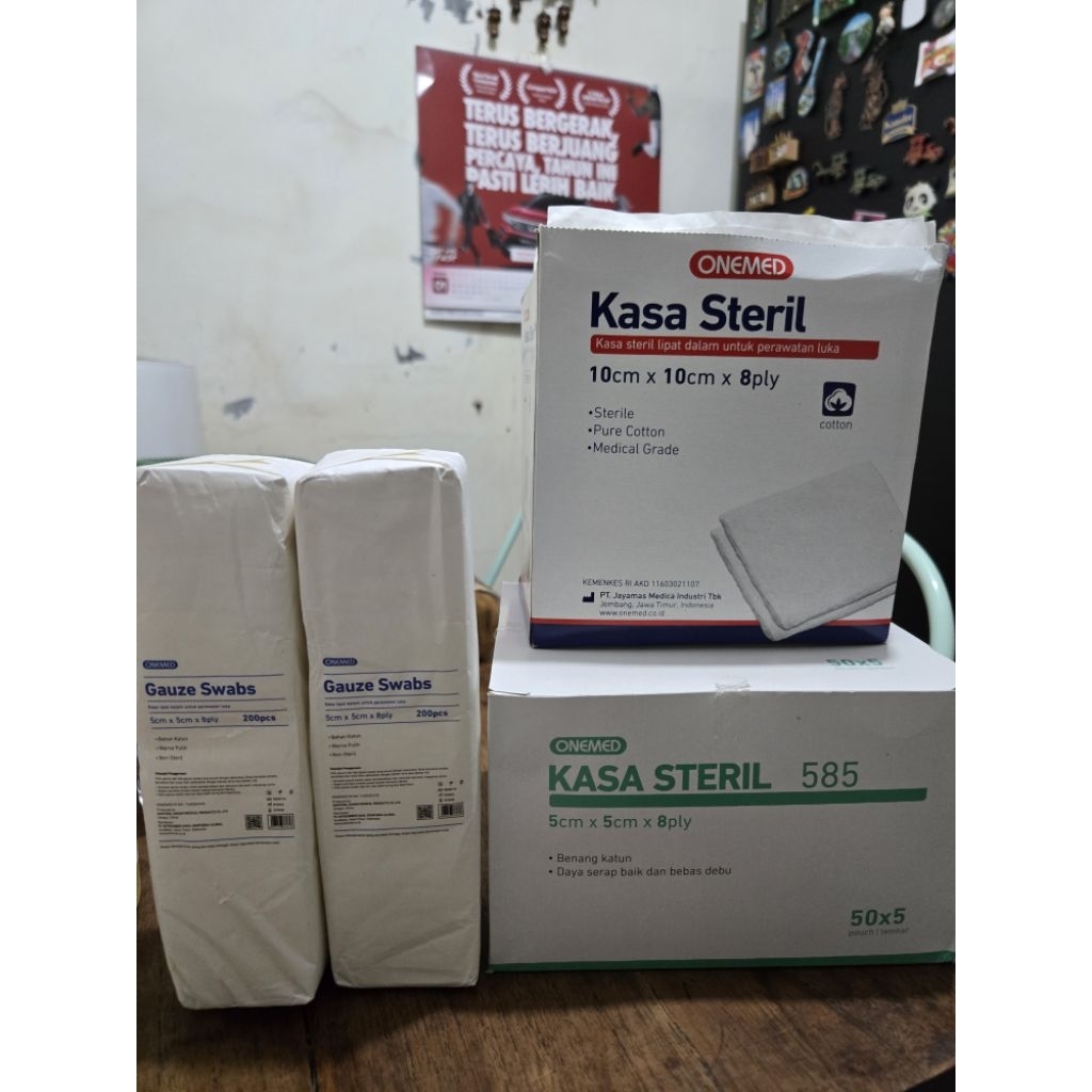 kasa onemed 5x5 10x10 steril