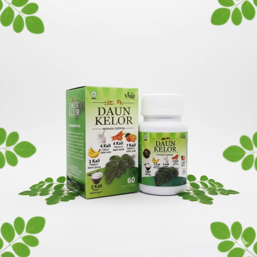 KAPSUL DAUN KELOR ISI 60 KAPSUL BERMANFAAT UNTUK TEKANAN DARAH