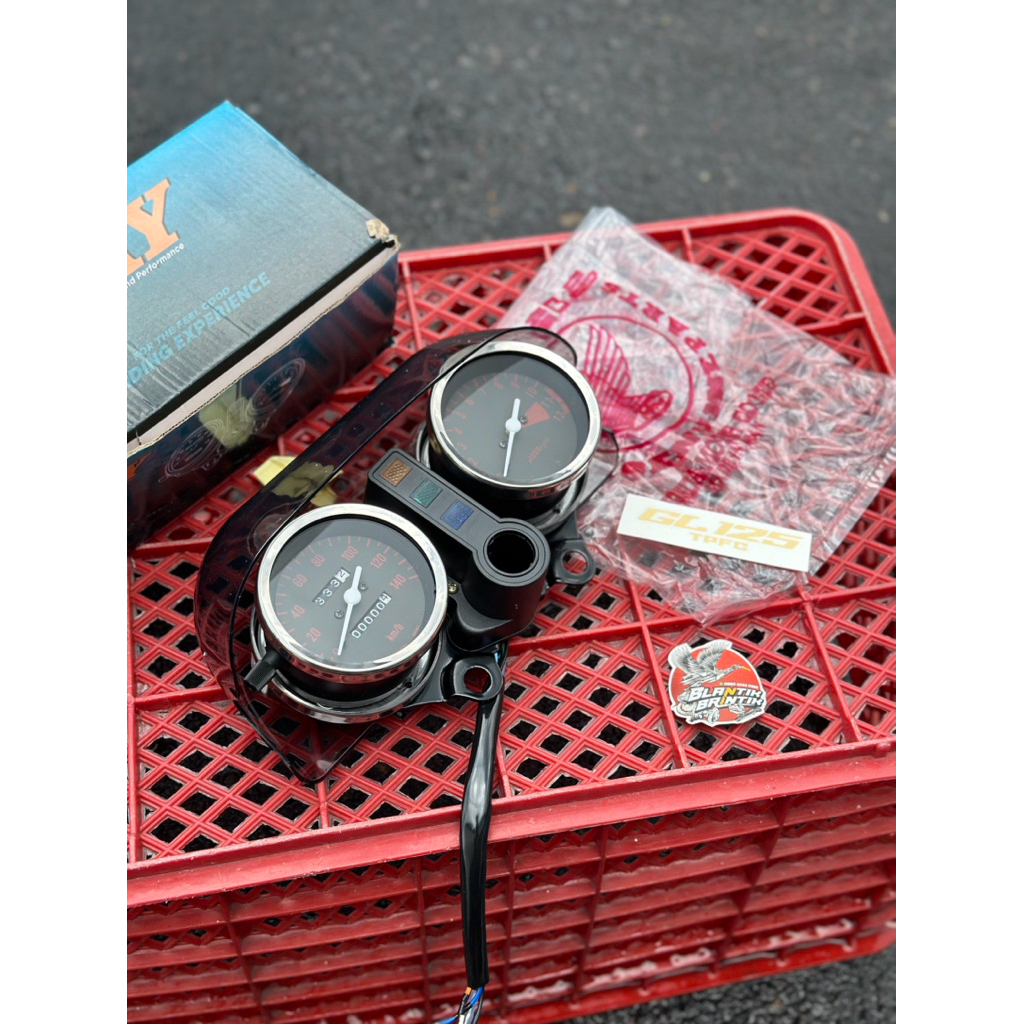 spedo gl100 platina GRADE A spedometer gl100 bulat platina 79 spido GL100 GL125 platina bulat