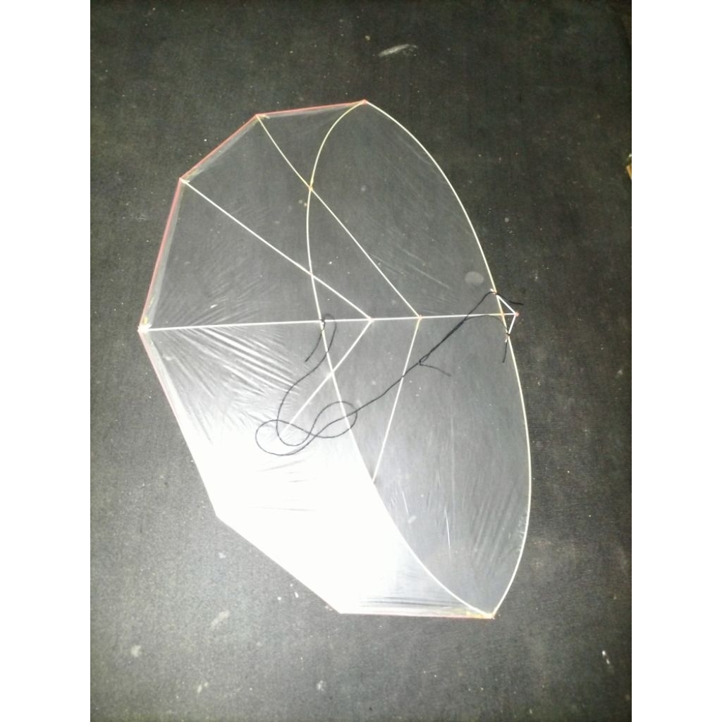 LAYANGAN PAPIRAN CUPANG MINI FUL FIBER 55CM