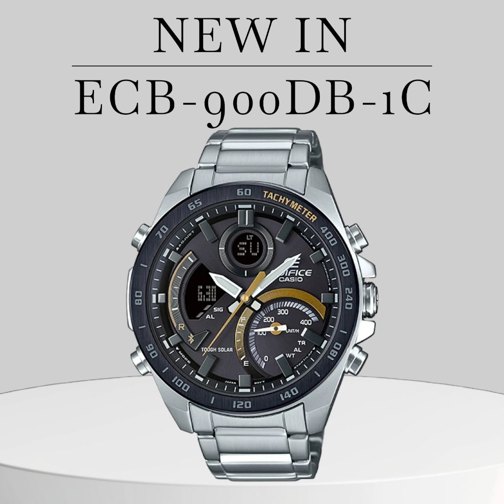 Jam Tangan Casio Edifice ECB-900GL-1B