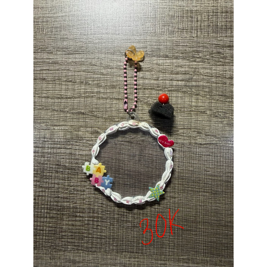 preloved circle card nct display keyring keychain kpop deco cute acrylic case wayv nct dream 127 wis