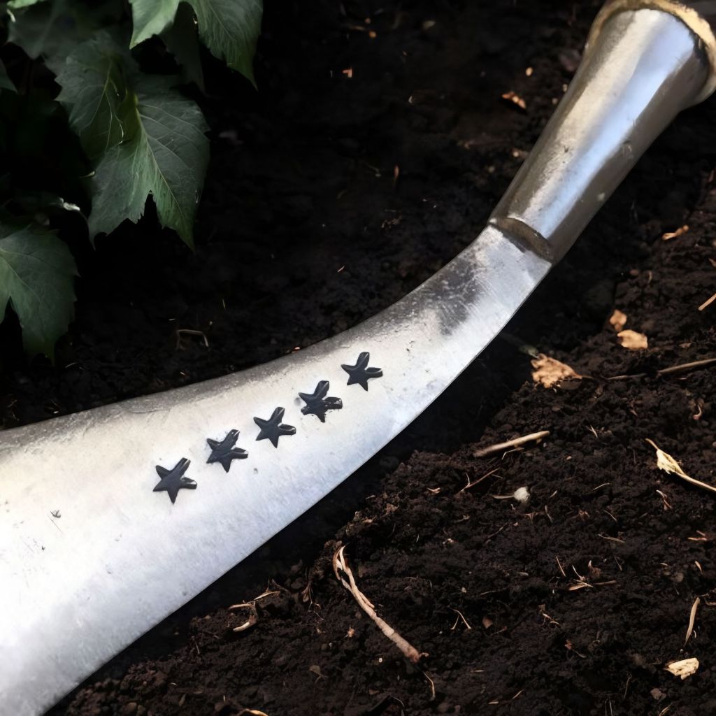 Alat tradisional arit rumput asli baja per cap bintang lima asli Madura asli siap pakai