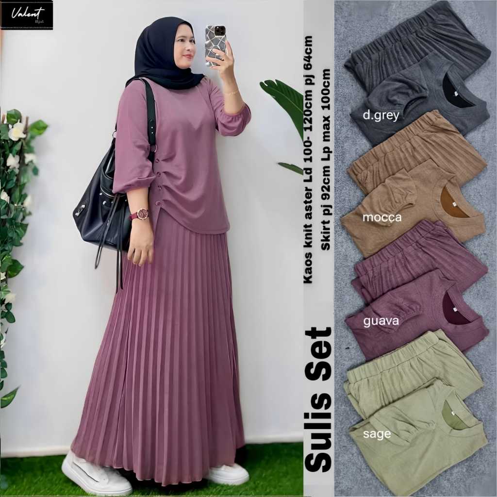 Pakaian Wanita SULIS SET Trend FASHION HQ From VaLeNT