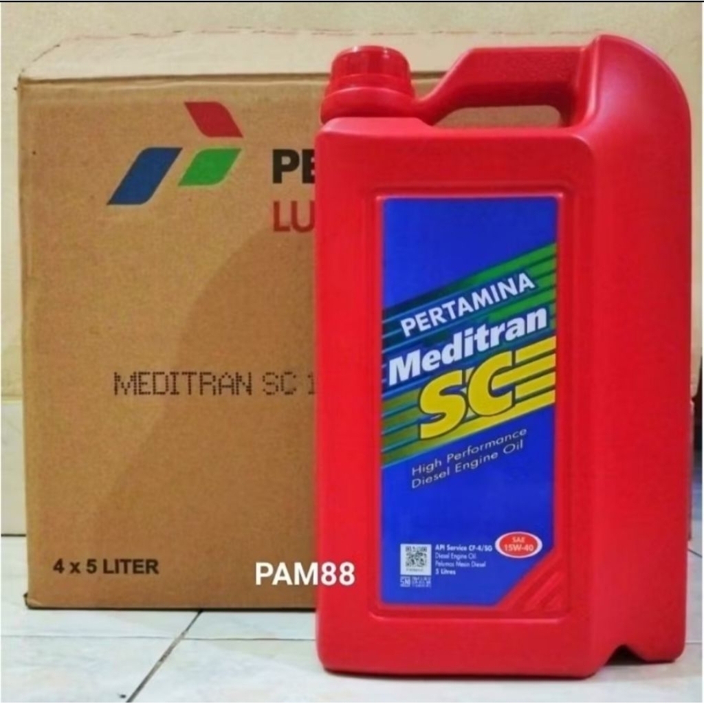 Oli Meditran SC..5 liter..1 dus = 4 btl