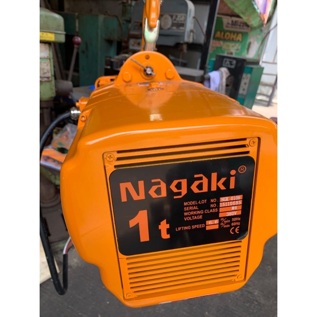 electric hoist 1 ton NAGAKI